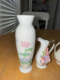 miniature ceramic vase white | eBay