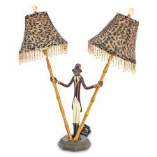 Sold at Auction: Vintage Bellhop Monkey Lamp
