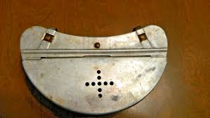 vtg aluminum belt bait box | eBay