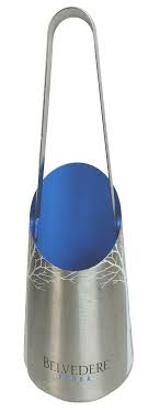 Belvedere Vodka Bottle Holder Chiller Ice Bucket & Tong Set ...