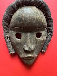 Ancient African Tribal Dan Mask — 9 X 6“ Wide — Wonderful ...
