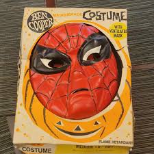 1960S Ben Cooper SPIDERMAN Halloween Costume | Mercari