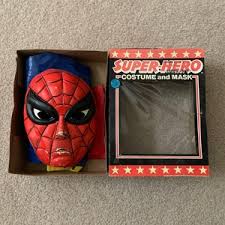 Vintage Rare 1978 SPIDER MAN Ben Cooper Costume ...
