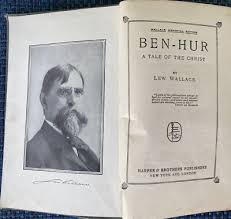 Antique 1908 Book “Ben Hur Tale of The Christ" Wallace Memorial Edition-560 pgs | eBay