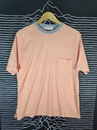 Brunello Cucinelli High End Luxury Basic Pocket Ringer Tee ...