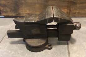 Vintage Dunlap 5244 Swivel Bench 3.5” Vise-Anvil Back Blacksmith Jewelers Tool | eBay