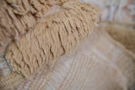 Camel Beni Ourain Rug – Handmade Moroccan Wool Carpet ...