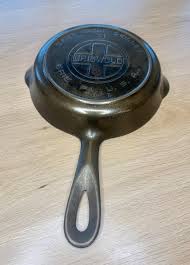 Griswold No. 3 Large Block W/ Heat Ring Cast Iron Skillet ...