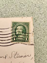 1920's Christmas Postcards With Cancelled One Cent Stamps | eBay