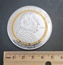 US Mint BENJAMIN FRANKLIN INVENTOR COMMEMORATIVE COIN Silver ...