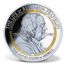 Ben Franklin - Founding Father Commemorative Coin | Gold ...