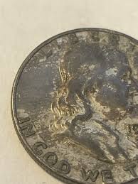 1962 D Benjamin Franklin Half Dollar, 90% Silver, XF, Toning, By REEDERSONG | eBay