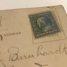 unbranded | Art | Cent Franklin Stamp Extremely Rare One Of ...