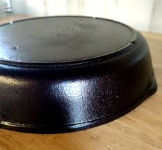 FULLY RESTORED VINTAGE Lodge 10 SK D 3 Notch CAST IRON SKILLET Heat Ring NICE!!! | eBay