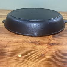 Vintage Restored LODGE SK #14 Cast Iron Skillet Triple Notch Heat Ring | eBay