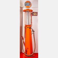 Fry Visible Pump Model 87 with Gulf OPC Globe sold at ...