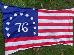 Bennington 76 Flag Silk American Historical 1776 ...
