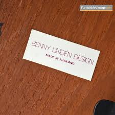 Benny Linden Danish Modern Teak Oval Dining Table