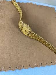 Beautiful Vintage Bucherer Swiss Gold Tone Wrist Watch, Gold Hands and Accents Champagne Dial, Quartz Swiss Movement 1970-1980's - Etsy