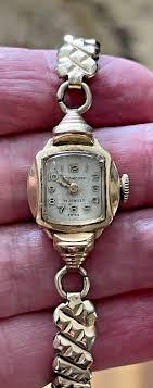 Vintage Ladies Crawford 17 Jewel 10K GF Watch with Expanding ...