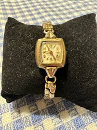 Vintage Bulova Ladies Watch -For Parts Only - Gold Filled ...