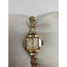 Vtg Baroness 17 Jewels Ladies Wristwatch 1/20 10K G.F. Top ...
