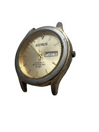 Men's Benrus Men's Watch Gold Tone Day Date BNW702 NEW ...