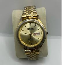 Benrus Vintage Quartz Gold/Silver Two Tone Men's... | Depop