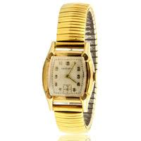 Mechanical Wind-Up Swiss Watch10K RGP Case Stepped Bezel Sub ...