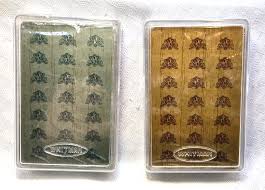 Vintage Whitman Two decks of cards - New - Sealed in case | eBay