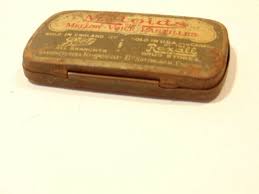 Vintage empty Meloids Tin - licorice Menthol & Capiscum, made in England | eBay