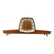 Art Deco Chiming Mantle Clock With Key | by Dugena | Chairish