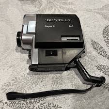 Bentley B-3 Super 8 8mm Film Camera with strap and Case ...