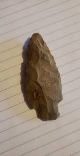 Authentic Mi'kmaq arrowhead found on the South Shore