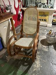 Cane rattan Rocking Chair for Sale in New York, NY - OfferUp
