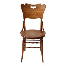Antique Bentwood Chair With Cut Out Back | Chairish