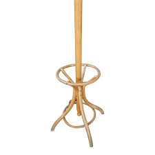Beech Coat Hanger with Umbrella Stand, 1980s | Chairish