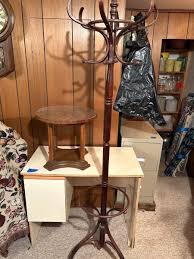 Side table, hat/coat rack, desk | EstateSales.org