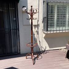Vintage Bentwood Coat Hat Rack Stand Thonet Style Spin Hall Tree Revolving for Sale in Stockton, CA - OfferUp