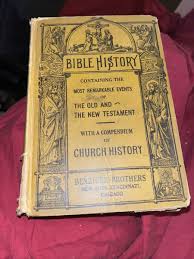 1924 Bible History The Most Important Events of The Old And ...