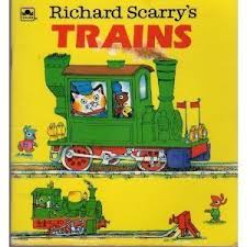 Richard Scarry's Trains book by Richard Scarry