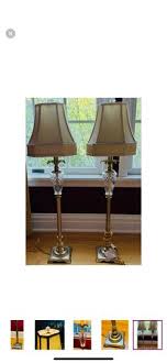 The Bombay Company Brass Pineapple Crystal Buffet Table Versatile Lamp for Sale in Cross River, NY - OfferUp