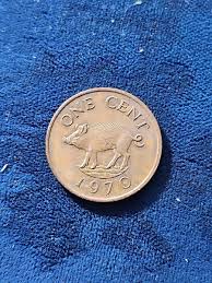 1970 Bermuda 1 Cent Coin (KM.#15) | eBay
