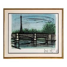 Bridge, Bernard Buffet Lithograph | Chairish