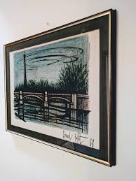 The Eiffel Tower ('la Tour Eiffel') Lithograph Made by Parisian Artist Bernard Buffet in 1968 With Certificate of Authenticity on Reverse - Etsy Ireland