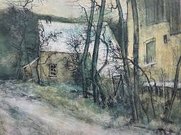 Bernard Gantner House In The Mountains Lithograph Framed Signed Limited Numbered | eBay