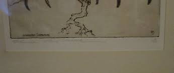 Benson B Moore Original Etching "Interested Spectators" Ltd ...