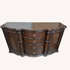 Bernhardt Buffet with Black Marble Top - AptDeco