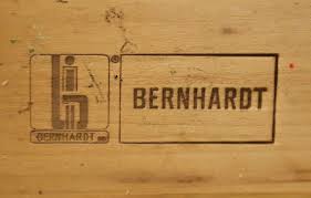 BERNHARDT Mid 20th Century Console Cabinet With Open Side ...