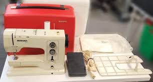 Vintage Bernina 830 Record Sewing Machine w/ Foot Pedal Case ...